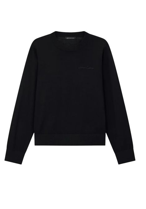  Jersey with tone-on-tone logo embroidery ARMANI EXCHANGE | sweaters | XW001439 AF11896UC001